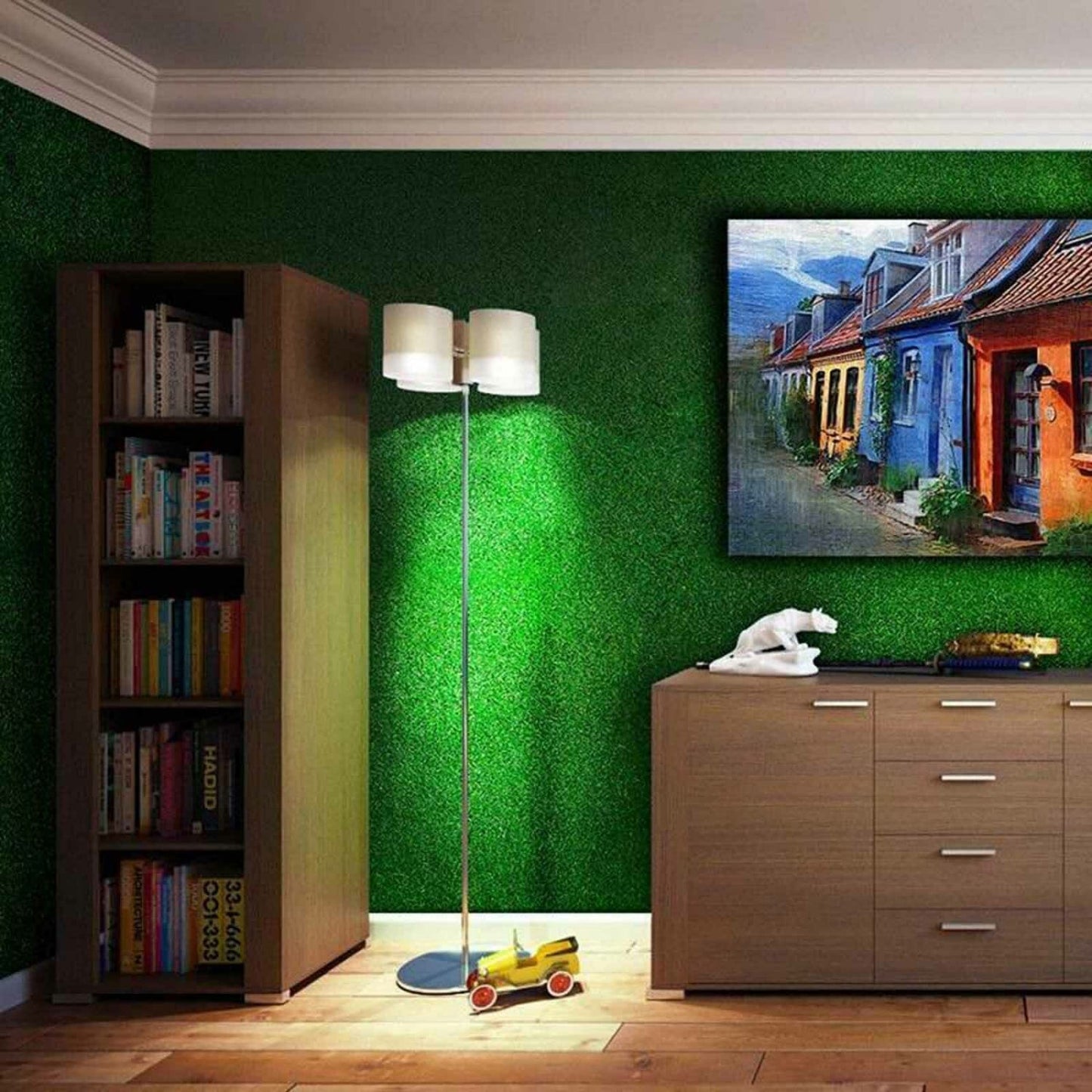 10 Artificial Plant Wall Panels Grass Hedge Fake Vertical Garden