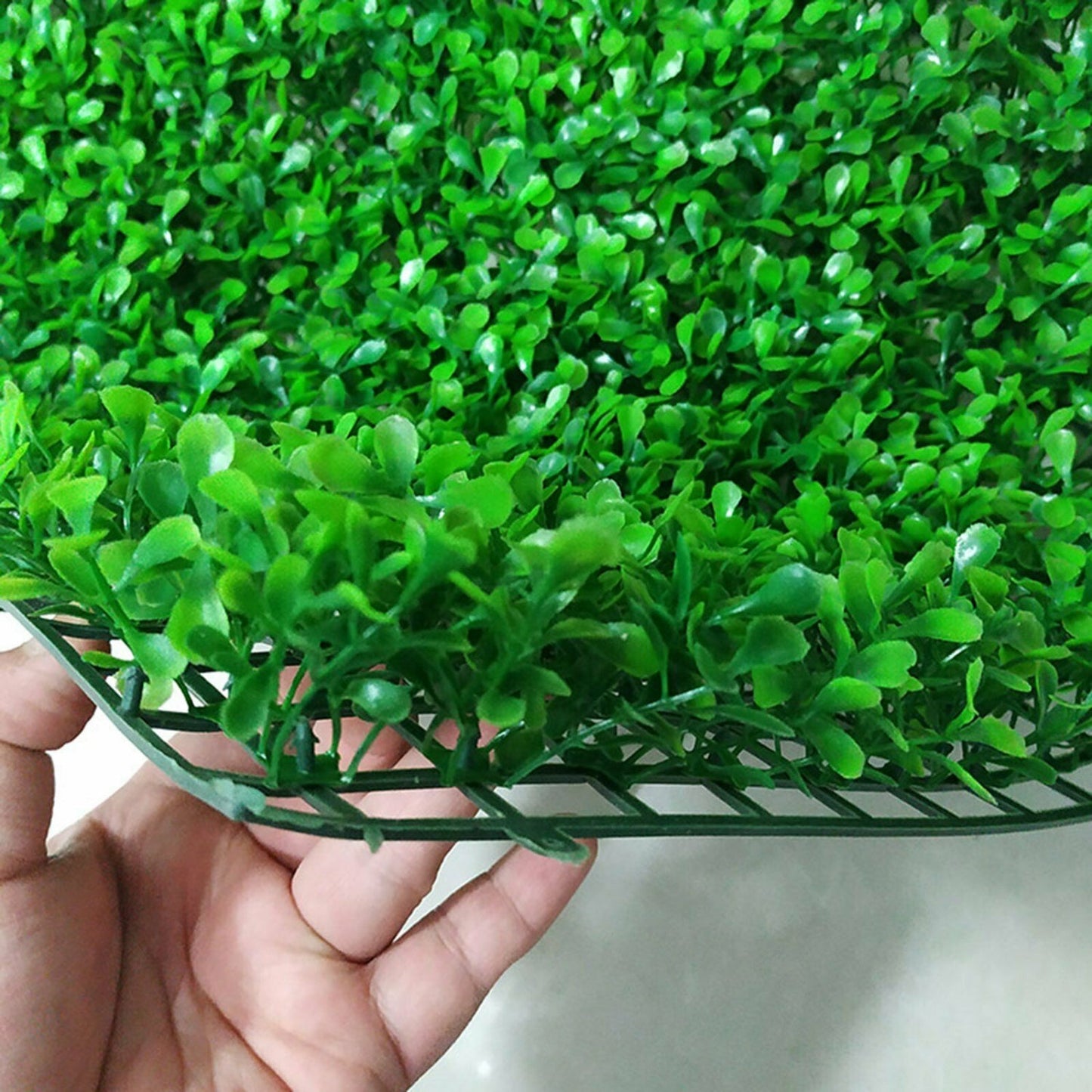 10 Artificial Plant Wall Panels Grass Hedge Fake Vertical Garden