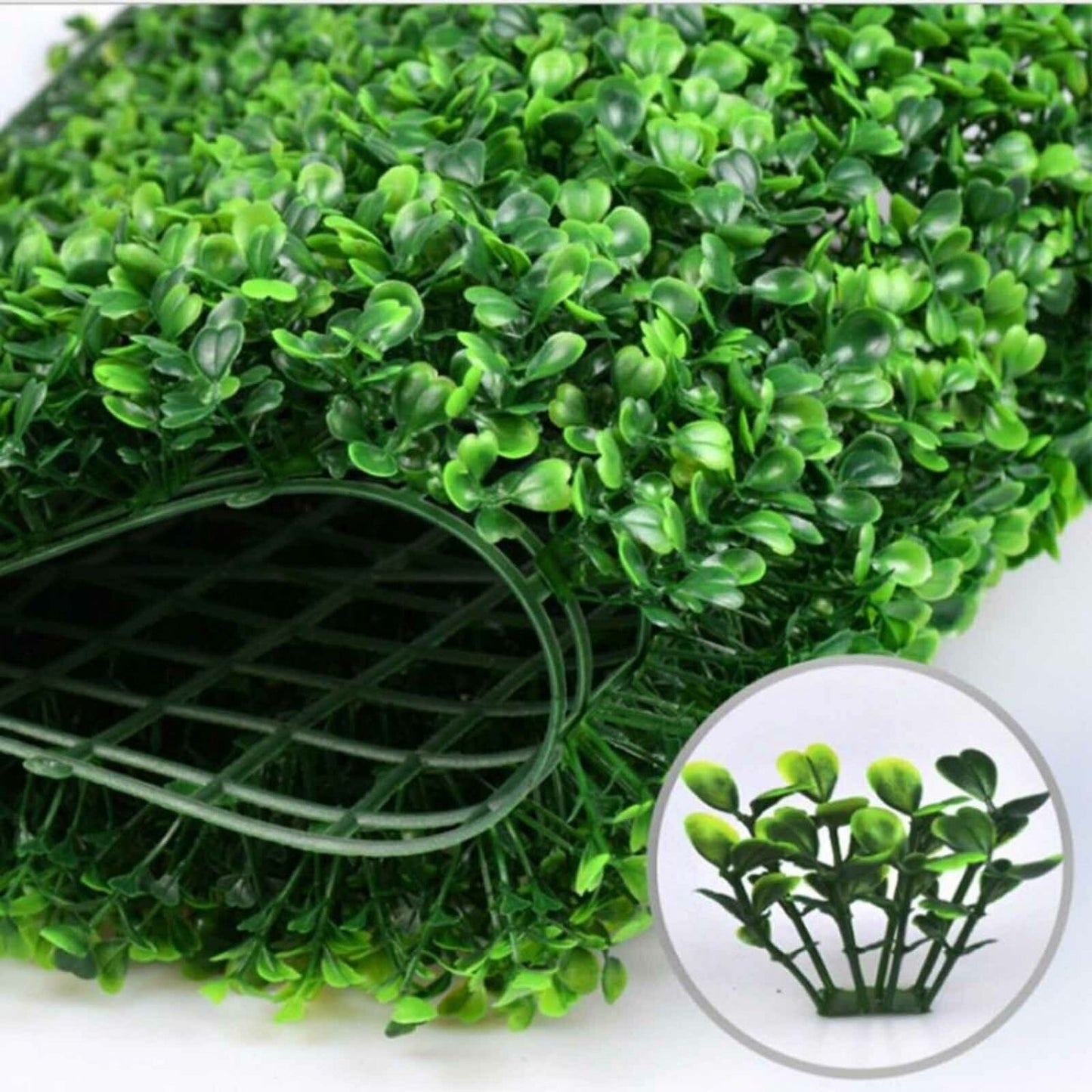 10 Artificial Plant Wall Panels Grass Hedge Fake Vertical Garden