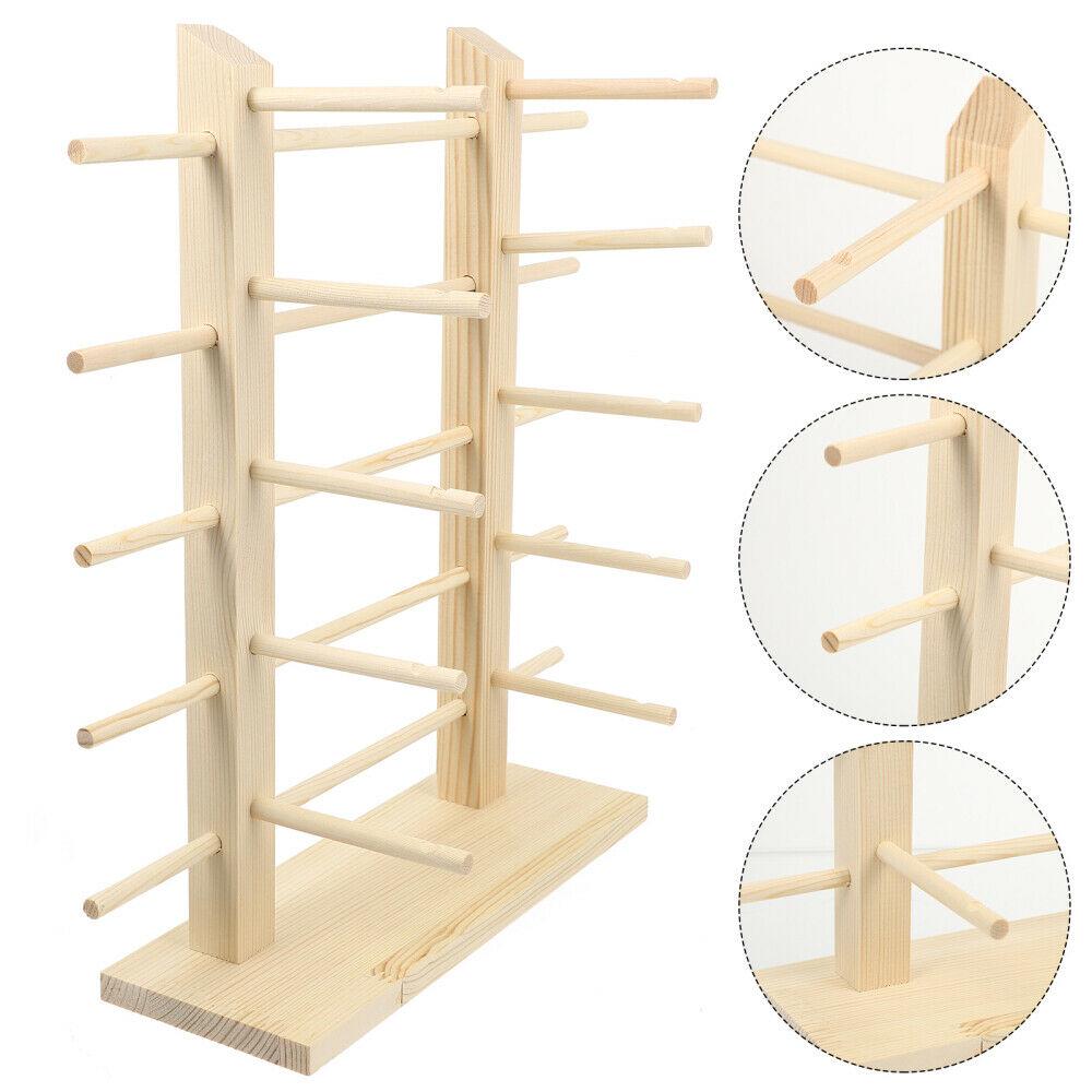 10 Pair Sunglasses Wood Glasses Display Rack Shelf Eyeglasses Show Stand Holder