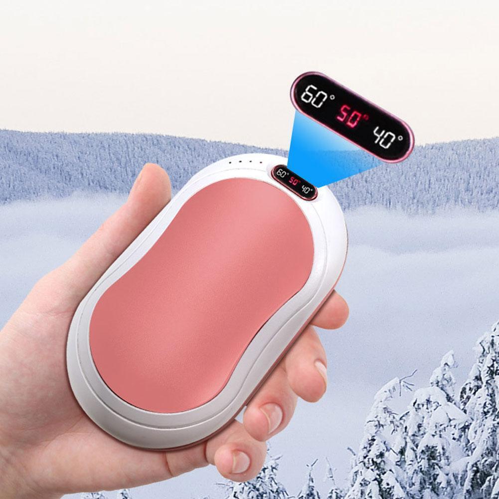 10000mAh Hand Warmer Power Bank USB Electric Pocket Hand Warmers Heating Therapy