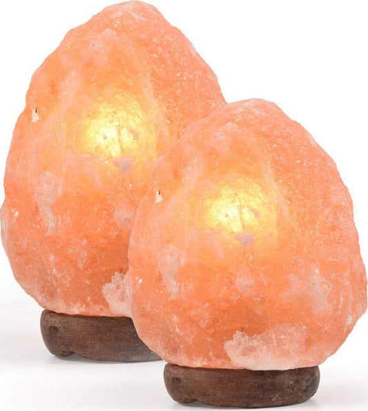 1-2 Kg Himalayan Salt Lamp Rock Crystal Natural Light Dimmer Switch Cord Globes