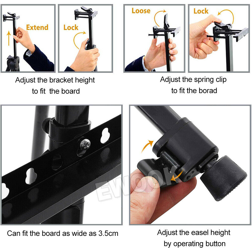 1.8M Adjustable Stand Tripod Easel Display Drawing Board Artist Sketch Painting