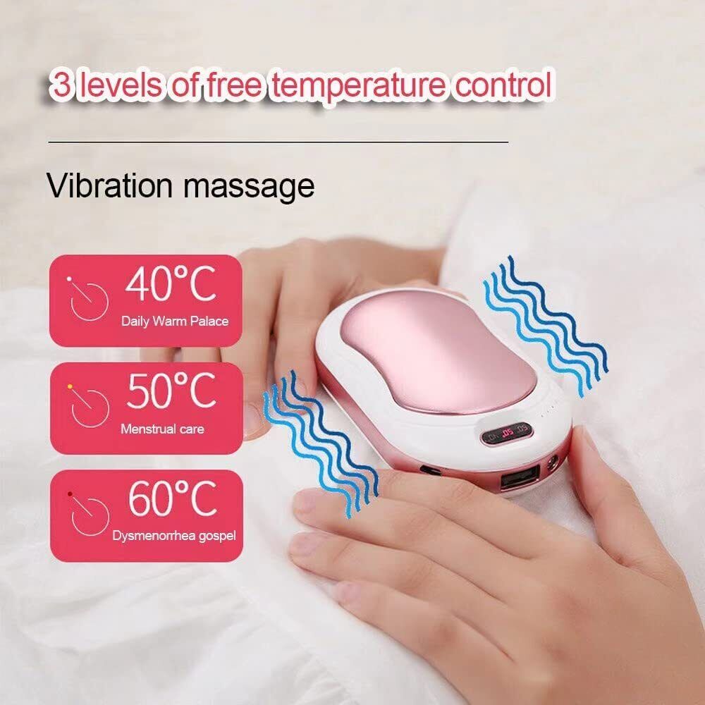 10000mAh Hand Warmer Power Bank USB Electric Pocket Hand Warmers Heating Therapy