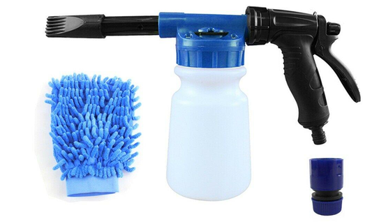 1000ML Snow Foam Cannon Lance Washer Car Wash Gun Garden Hose Quick Connector